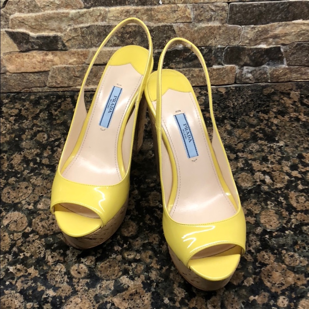 Prada Slingback Heels